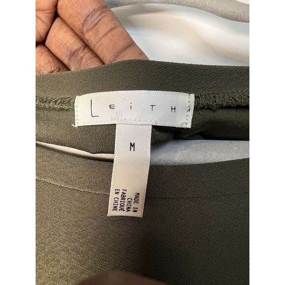 Leith Shift Tunic Dress Womens Sz M Casual Classic Basic Minimalist Versatile - Picture 3 of 6